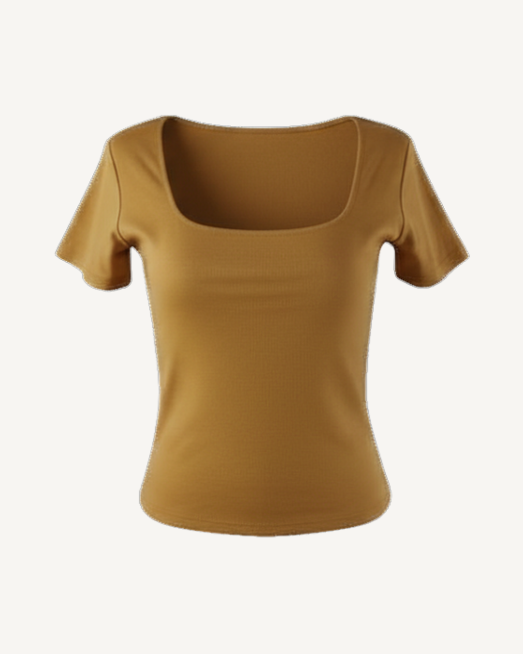 blusa square manga curta