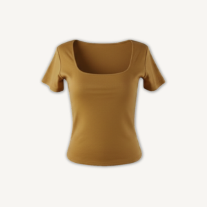 Blusa Square Manga Curta em Ribana Lisa