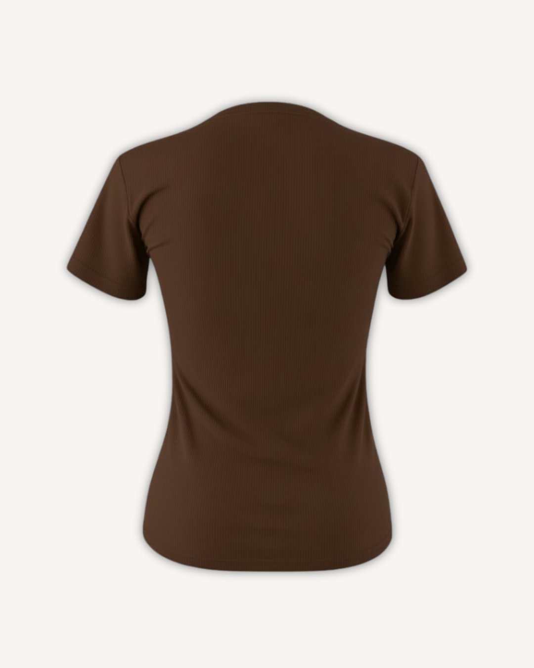 blusa square manga curta em ribana canelada