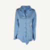 Camisa Social Vital Azul Céu - Frente