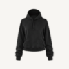 Moletom Raglan Curto Preto Absoluto - Frente